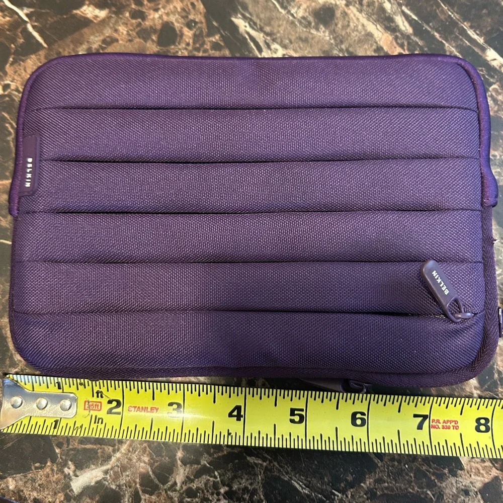 Purple Belkin tablet sleeve
